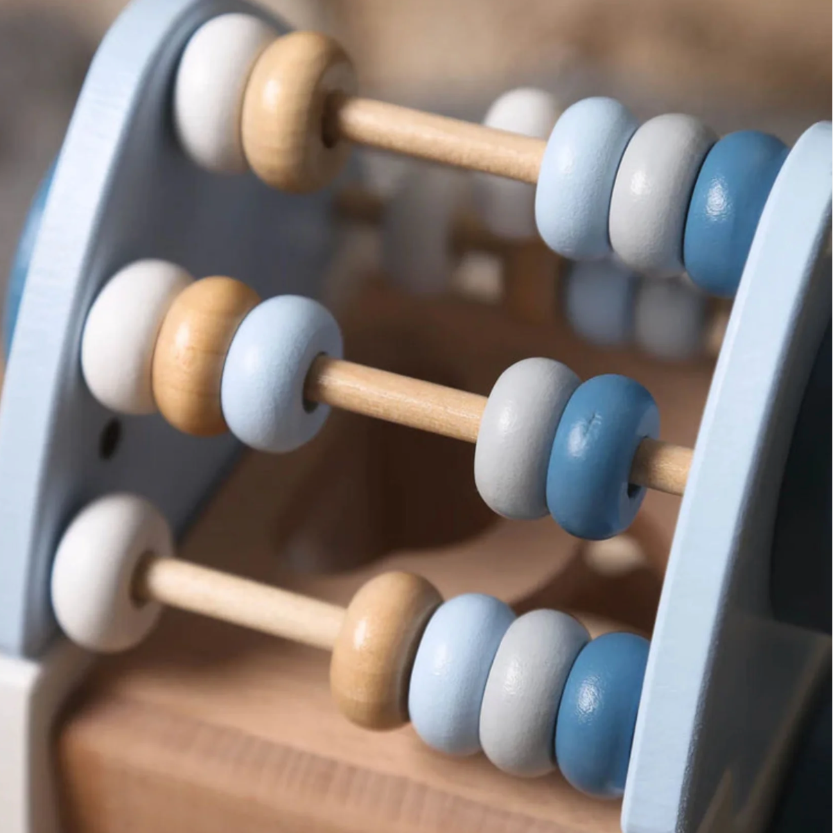 Fusée en Bois Jouet d'Apprentissage Montessori - 5 Ans