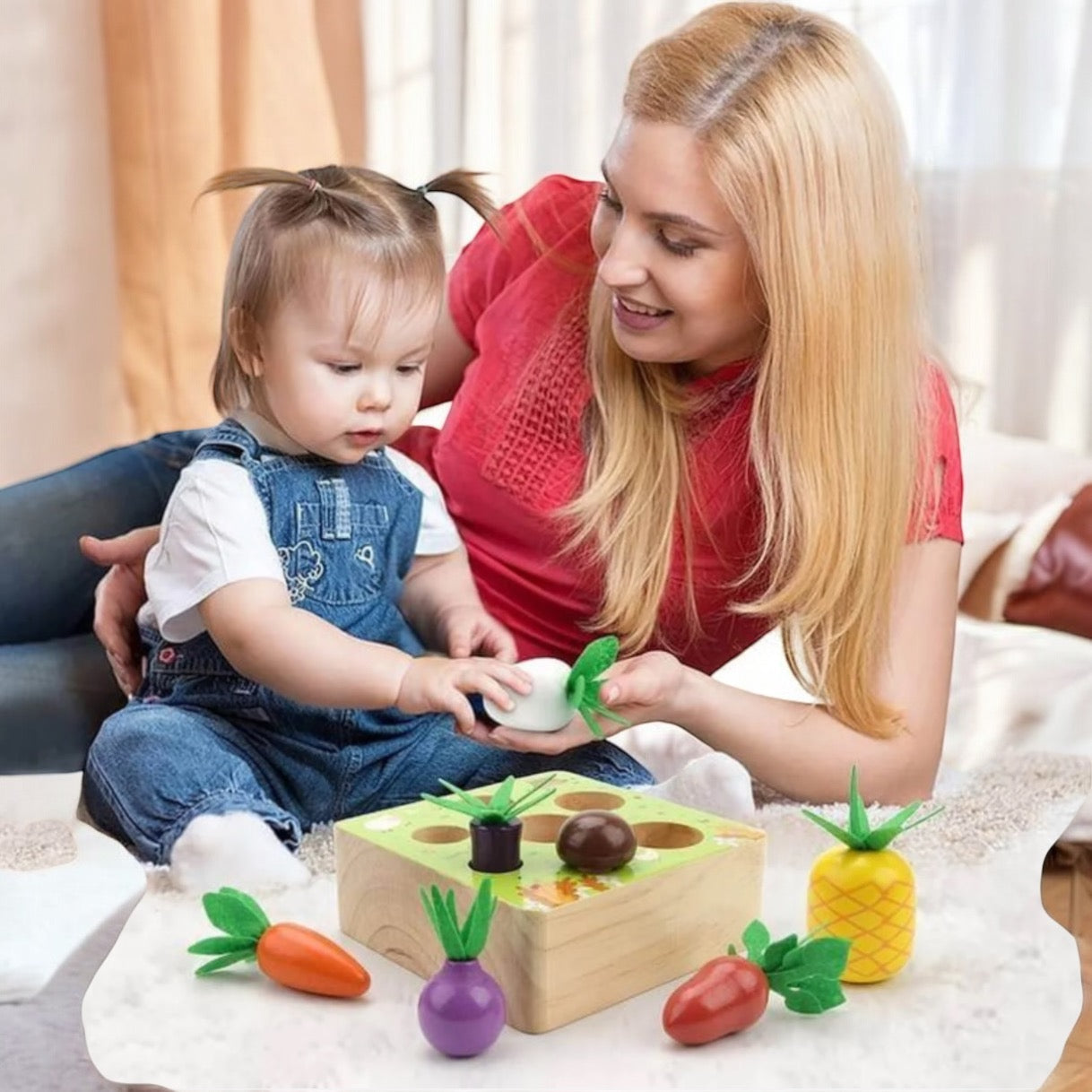 Jouet Jardinage Enfant en Bois Montessori - 3 & 4 Ans