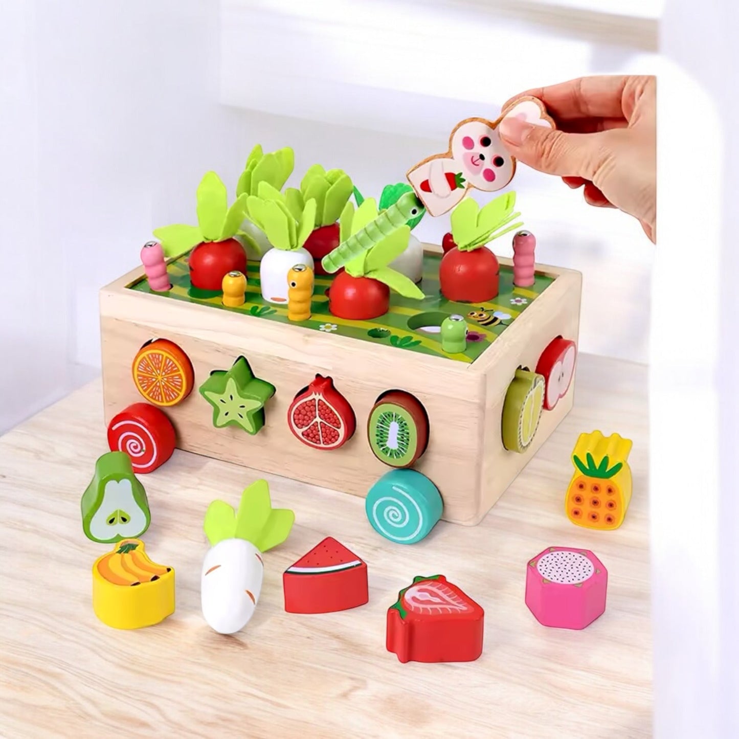 Jouet Jardinage Enfant en Bois Montessori - 3 & 4 Ans