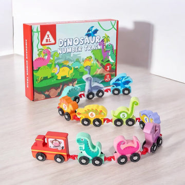 train bois magnetique 